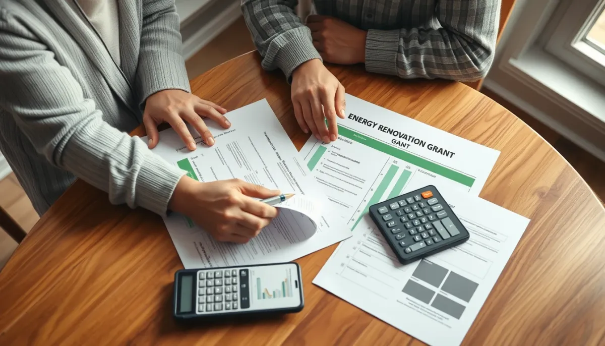 Propriétaire consultant les aides financières pour l'isolation de toiture à Bruxelles